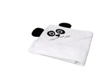 Toalla 3D de baño con gorrito de animalito