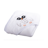 Toalla básica de baño con gorrito de animalito